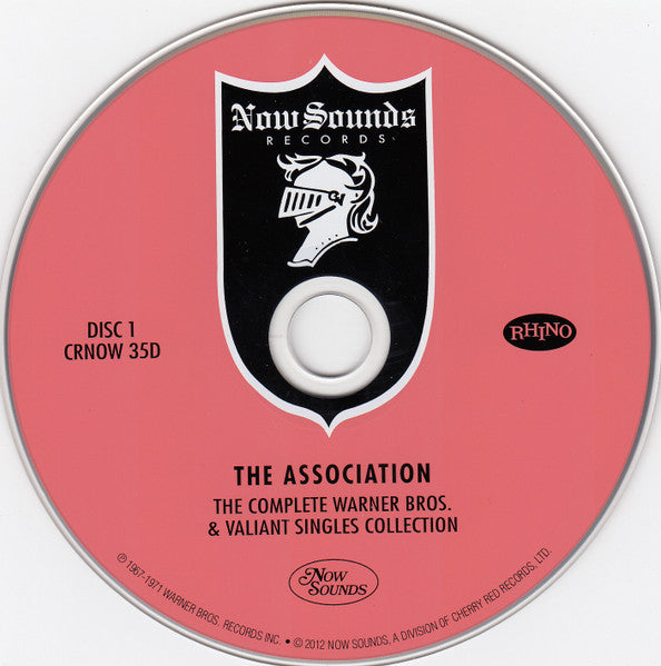 Image of Label Cover of CD - - THE ASSOCIATION, The Complete Warner Bros. & Valiant Singles Collection (Now Sounds; CRNOW 35D, UK 2012), , - 3956228S