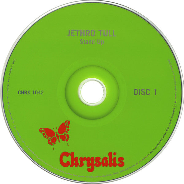 Image of Label Cover of 3xCD - VG+/EX - JETHRO TULL, Stand Up (Chrysalis; 5099963124828, Europe 2010, Digipak), , - 3956230S