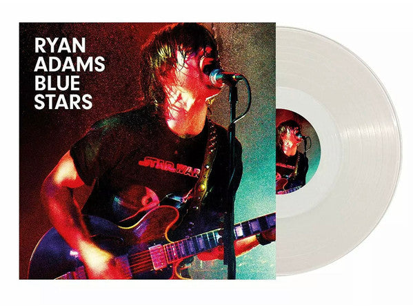 Image of Label Cover of 2xLP - VG+/EX - RYAN ADAMS, Blue Stars (Parachute Recording Company; PARA269LP, UK & Europe 2019, Gatefold, Black Inners, Clear Vinyl, Unofficial Release, From a live FM broadcast recorded at the Kulturbolaget, Malmo, Sweden, 4th of April 2001), , - 3926344E