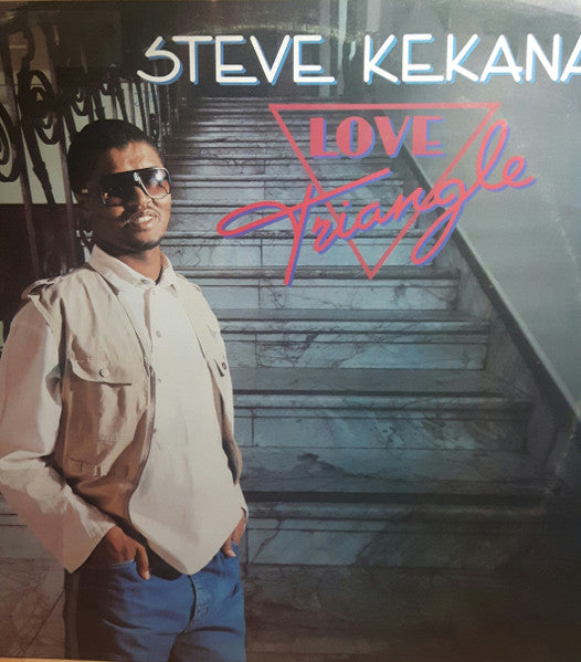 Image of Front Cover of LP - VG/VG+ - STEVE KEKANA, Love Triangle (Steve Kekana; STEVL 1008, South Africa 1986, Picture Sleeve), , - 3926401E