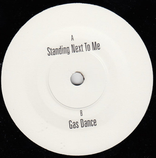 Image of Label Cover of 7" - VG/VG - THE LAST SHADOW PUPPETS, Standing Next To Me (Domino; RUG301, UK 2008, Picture Sleeve, Part 1/2), Light corner crease., - 3916427C