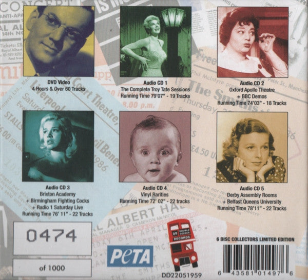 Image of Back Cover of 5xCD - VG+/VG+ - THE SMITHS, Songs That Changed Your Life (Double Decker Records; DD22051959, UK 2008, Box Set, Booklet, Unofficial, numbered), , - 3936205E