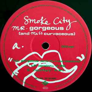 Image of Label Cover of 12" - VG/G+ - SMOKE CITY, Mr. Gorgeous (And Miss Curvaceous) (Jive; JIVE T 425, UK & Europe 1997, Picture Sleeve), scuffs and marks - minor, - 3946463S