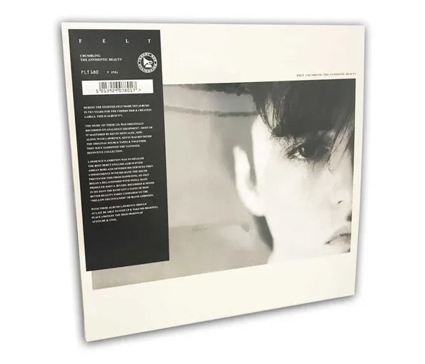 Image of Front Cover of LP - NEW/NEW - FELT, Crumbling The Antiseptic Beauty (Cherry Red; FLT180, UK 2026 Reissue, Poster), , - 3916495C