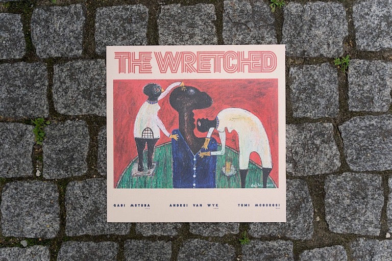 Image of Front Cover of LP - VG+/VG+ - THE WRETCHED, The Wretched (SAVVY Records; SR002, Germany 2020, Insert, Red Vinyl), , - 3916526C