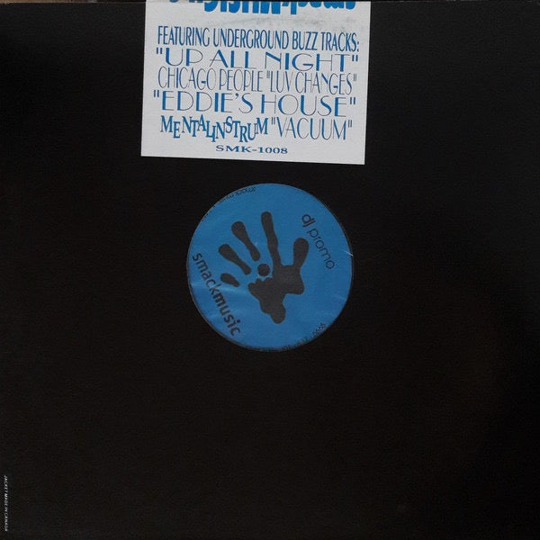 Image of Back Cover of 12" EP - G+/G+ - VARIOUS, The Color Of Sound E.P. (Smack Music; SMK-1008, US 1995, Promo, Stickered Plain Sleeve), Extensively marked and hairlined., - 4016079C