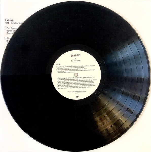 Image of Label Cover of LP - VG+/VG+ - THE TIED HANDS, Emotions (Penkiln Burn Recordings; Penkiln Burn Long Playing Record Three, UK 2025, Inner, Poster, Limited To 480. Bill Drummond. ), , - 4016163C