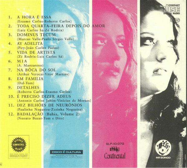 Image of Back Cover of CD - VG+/EX - C LIA, C lia (Mr Bongo; MRBCD157, UK 2018 Reissue), , - 4056125S