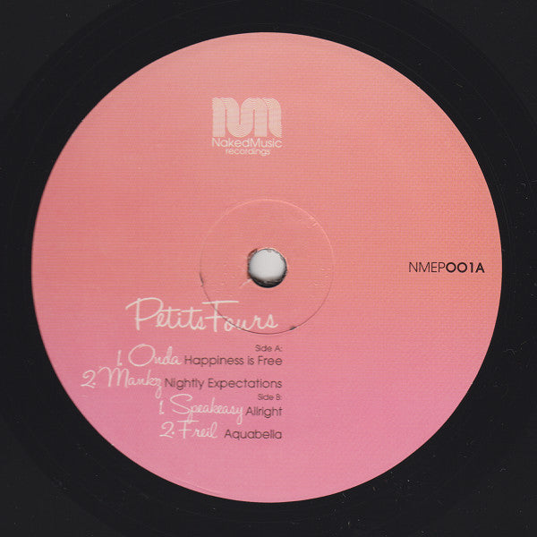 Image of Label Cover of 12" - VG/VG - VARIOUS, Petits Fours (Naked Music Recordings; NMEP001, US 2002, Picture Sleeve), , - 4026251E