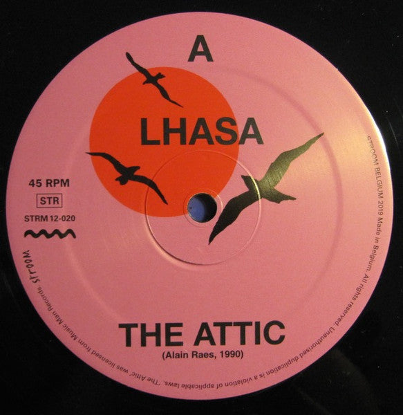 Image of Label Cover of 12" - VG+/VG - LHASA, The Attic / Sexxor (Stroom; STR12-020, Belgium 2019, Picture Sleeve), one or two light scuffs, - 4046254S