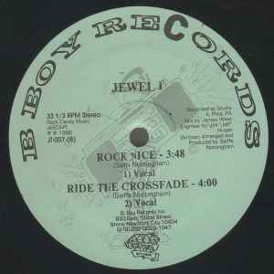 Image of Label Cover of 12" - VG+/VG - JEWEL T, I Like It Loud / Rock Nice (Jewel Records; JT-008, US 1988, Picture Sleeve), light storage marks - minor. opened shrink - faint staining/discolouration, - 4046314S