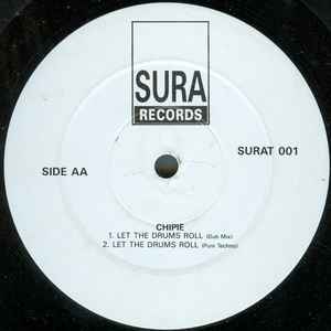 Image of Back Cover of LP - /VG+ - CHIPIE, Let The Drums Roll (Sura Records; SURAT 001, UK 1990), , - 4046325S