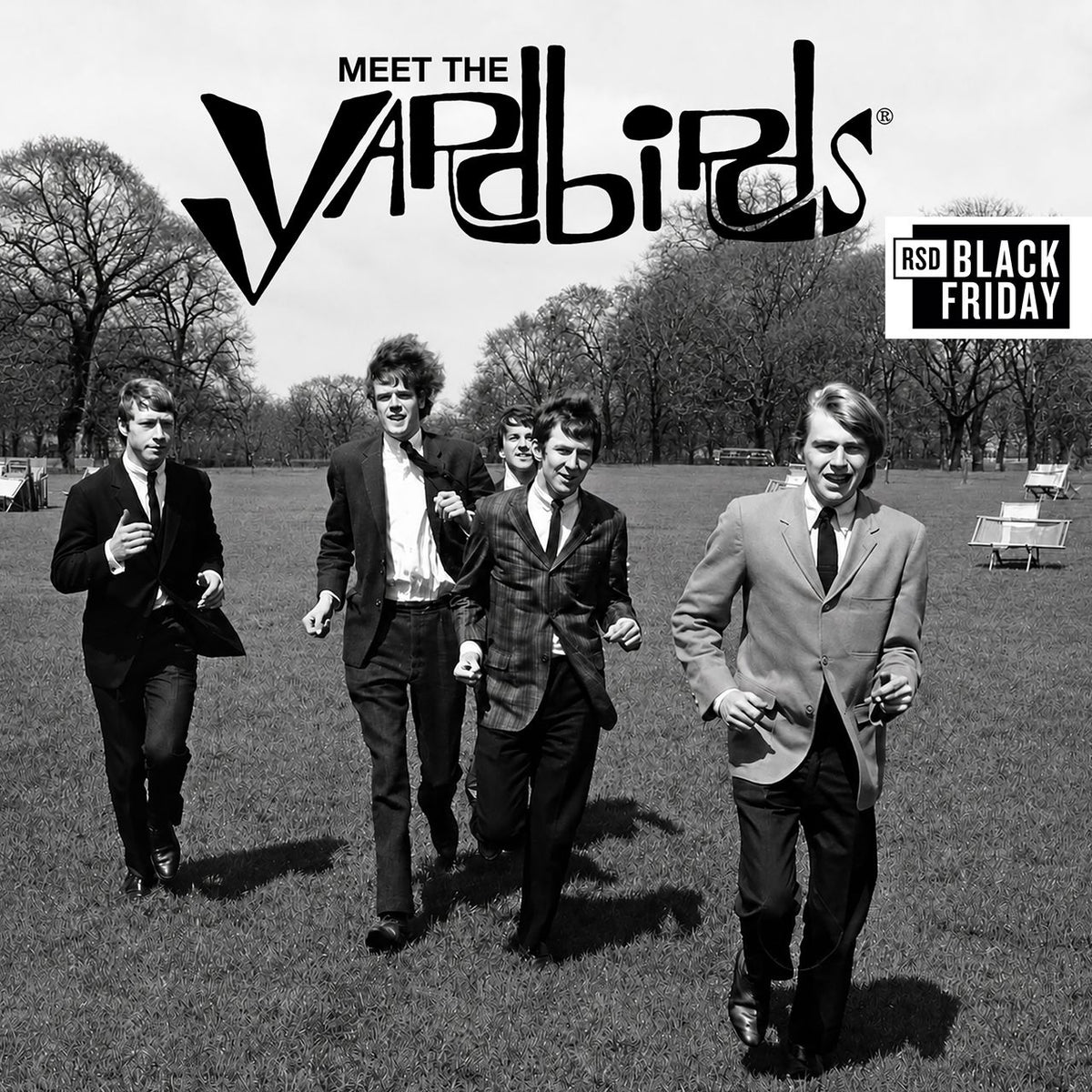 Image of Front Cover of LP - NEW/NEW - THE YARDBIRDS, Meet The Yardbirds (Charly | Gomelsky; GGCH801LP, UK 2026), , The original debut recordings by Blues rock legends The Yardbirds. Recorded live at the iconic Crawdaddy Club, London, 8th December 1963, staged by club owner and band manager Giorgio Gomelsky and engineered by Keith Grant of the famed Olympic Studios. This unique set captures the raw and thrilling latent talent of the band that would go on to conquer the world. Featuring rock-god Eric Clapton