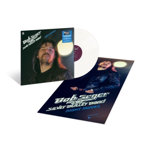 Image of Front Cover of LP - NEW/NEW - BOB SEGAR, Night Moves 50th (Third Man Records) (UMe; , UK 2026, Solid White Vinyl), , Released in 1976, Bob Seger’s Night Moves was his long-awaited national breakthrough, blending muscular Detroit rock with reflective songwriting on classics such as “Night Moves,” “Mainstreet,” and “Rock And Roll Never Forgets.” Critics enthusiastically embraced the album—Rolling Stone called it one of the year’s best—and its commercial success transformed Seger from a largely region