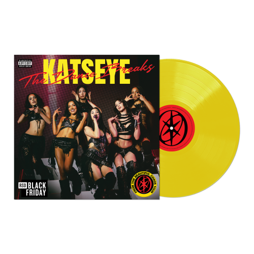 Image of Front Cover of 12” - NEW/NEW - KATSEYE, The Dance Breaks (Polydor; , UK 2026, Logo Etched Yellow Vinyl), , Featuring the long-awaited dance break versions from the BEAUTIFUL CHAOS Tour, this Record Store Day exclusive is pressed on a KATSEYE logo-etched 12” yellow vinyl. Experience the fan-favorite live arrangements of "Debut," "Gnarly," and "Gabriela" for the first time on vinyl. - 9417857C