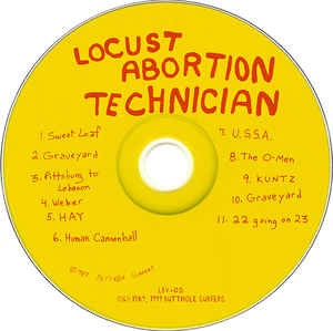 Image of Label Cover of CD - VG+/VG+ - BUTTHOLE SURFERS, Locust Abortion Technician (Latino Bugger Veil; LBV-05, US 1999 Reissue, Digipak), , - 4136073E