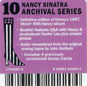 Image of Label Cover of CD - NEW/NEW - NANCY SINATRA, Movin With Nancy (Light In The Attic; LITA 222-2, US 2026, Digipak, Booklet), , - 4136119E