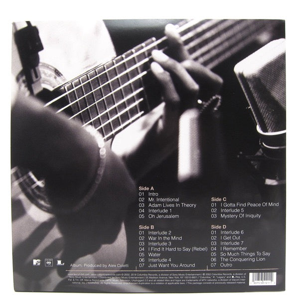Image of Back Cover of 2xLP - VG+/VG+ - LAURYN HILL, MTV Unplugged No. 2.0 (Columbia; 19075851211, US 2018 Reissue, Booklet), , - 4116209C