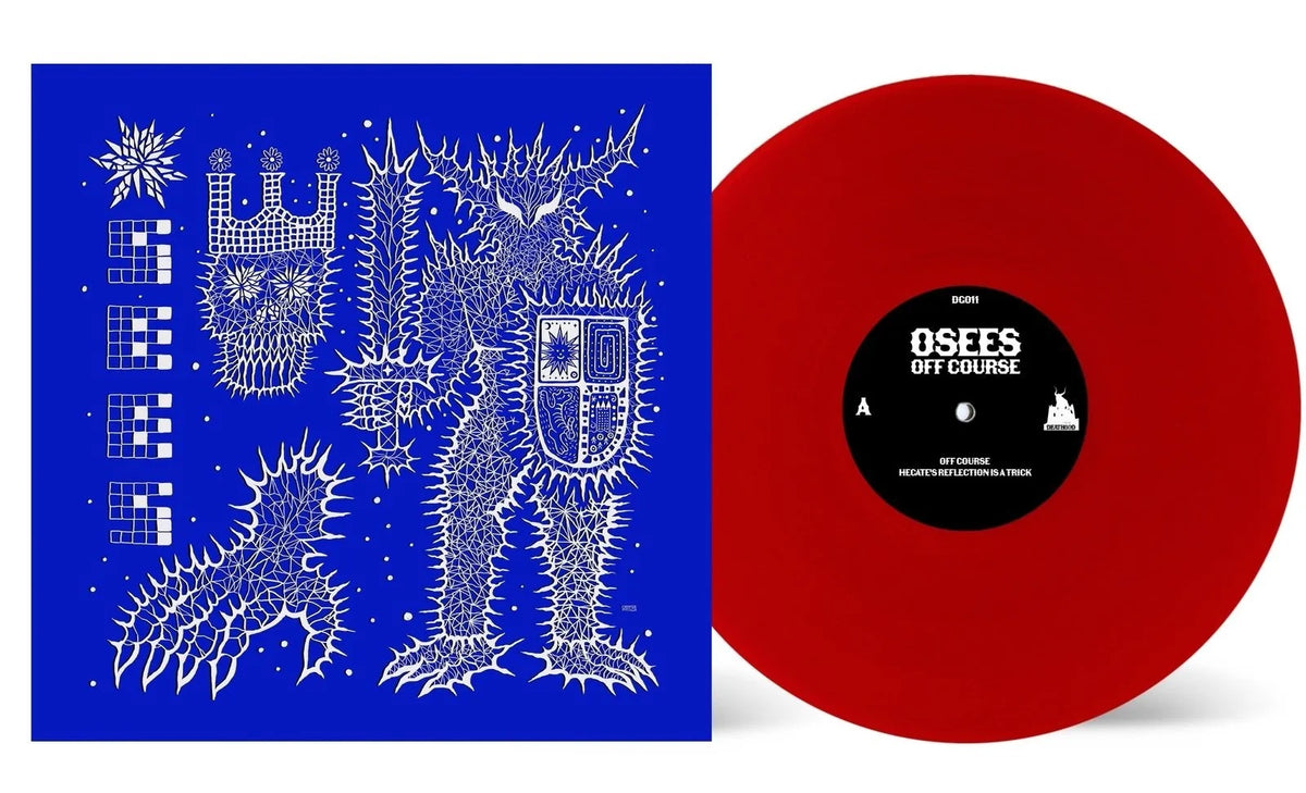 Image of Front Cover of LP - NEW/NEW - OSEES, Off Course (Deathgod Corp; DG011X, UK 2026, Inner, Limited Edition Blood Red Vinyl), , - 4156012S