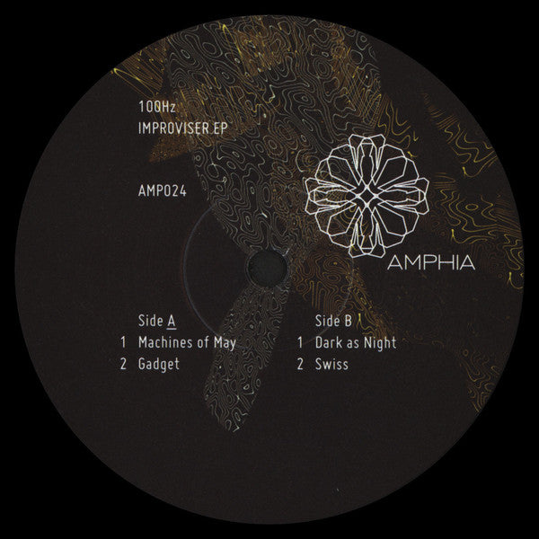 Image of Label Cover of 12" - VG+/VG+ - 100HZ, Improviser EP (Amphia; AMP024, Romania 2022, Picture Sleeve), , - 4126373E
