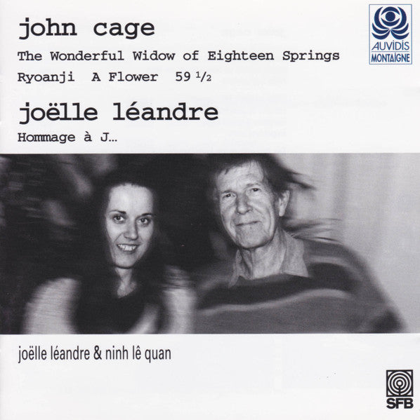 Image of Front Cover of LP - EX/EX - JOHN CAGE / JO�LLE L�ANDRE, The Wonderful Widow Of Eighteen Springs (Montaigne; MO 782076, France 1996), , - 4156116S
