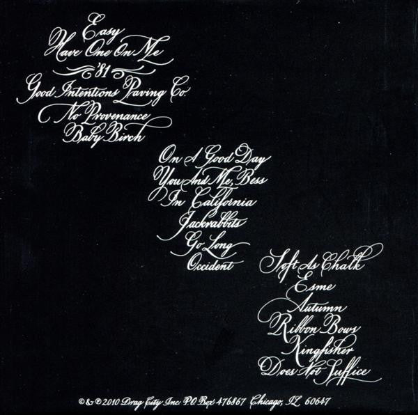 Image of Back Cover of 3xCD - VG+/VG+ - JOANNA NEWSOM, Have One On Me (Drag City; DC390CD, US 2010, Clamshell Box Set, Booklet), , - 4116345C
