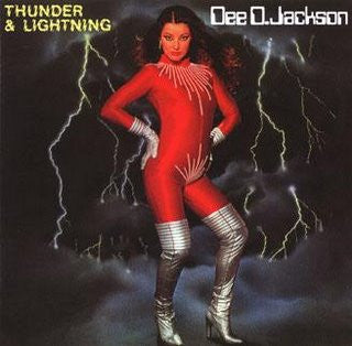Image of Front Cover of LP - VG/VG+ - DEE D. JACKSON, Thunder & Lightning (Young; 304.1171, Brazil 1980), Edge Wear, - 4146183S