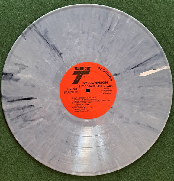 Image of Label Cover of LP - VG+/VG+ - SYL JOHNSON, Is It Because I�m Black (Numero Group; NUM1208, US 2022 Reissue, Pasteback Sleeve, Company Inner, Grey & Back Swirl Vinyl, 50th Anniversary Edition), Corner bump, - 4146250S