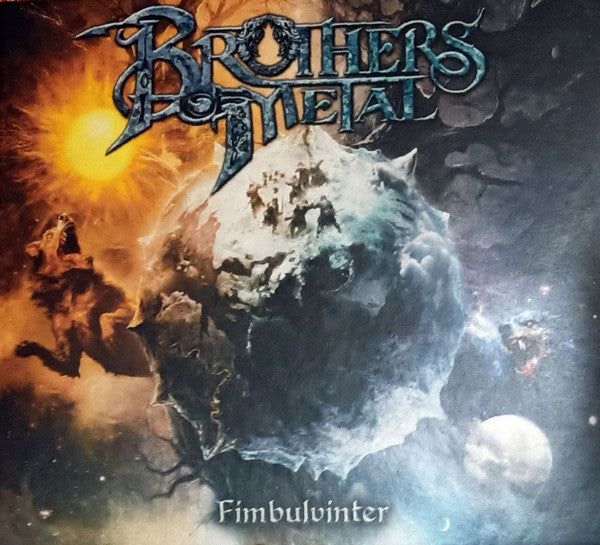Image of Front Cover of CD - VG+/VG+ - BROTHERS OF METAL, Fimbulvinter (AFM Records; AFM 816-9, Europe 2024, Digipak, Booklet), , - 4236004E
