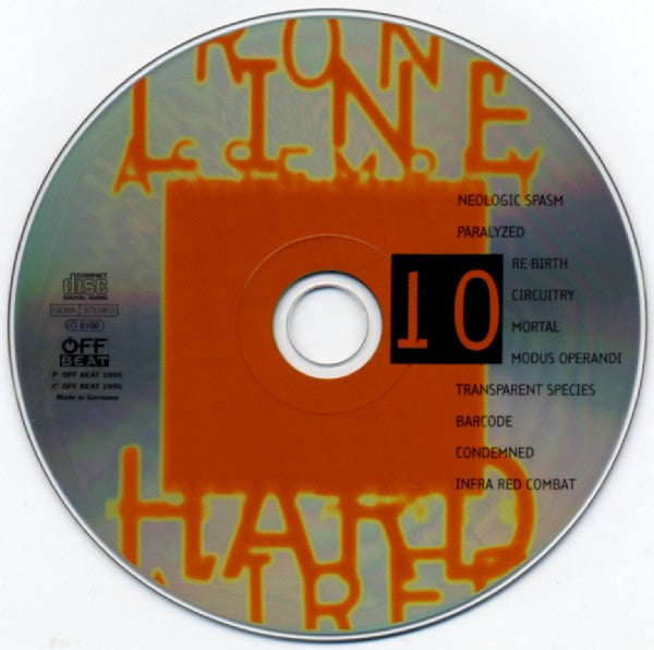 Image of Label Cover of 2xCD - VG+/VG+ - FRONT LINE ASSEMBLY, Hard Wired (Off Beat; SPV 086-22290, Germany 1995, Clamshell Box Set, CD + CD Single), , - 4216144C