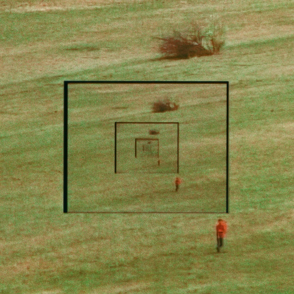 Image of Front Cover of LP - NEW/NEW - BIBIO & DORIAN CONCEPT, Answers (Warp; WARPLP419, UK 2026, 6 Page Booklet, Black Vinyl), , Much of Answers was developed remotely, with ideas passed back and forth between Wales and Austria, reflecting both artists� preference for solitary, process-driven creation. Bibio, an English producer known for blending folk, ambient, and lo-fi tape textures, brings his tactile, guitar-led warmth, while Vienna�s Dorian Concept, a self-taught keyboardist and synth improviser, con