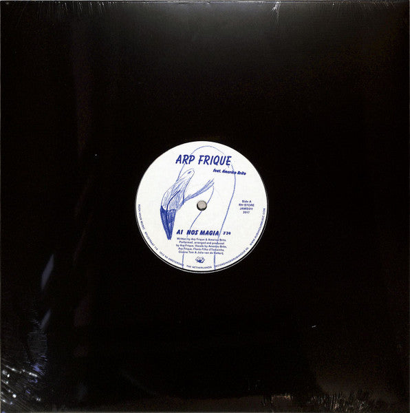 Image of Front Cover of 12" - /VG - ARP FRIQUE FEAT. AMERICO BRITO, Nos Magia (Rush Hour Store Jams; RH-STORE JAMS 011, Netherlands 2021, Stickered Plain Sleeve), light marks only. stickered brown sleeve, - 4246203S