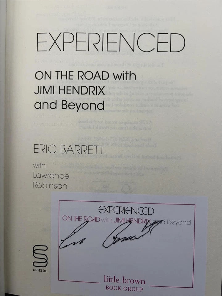 Image of Back Cover of Book - EX/EX - ERIC BARRETT, Experienced (Little Brown; , UK 2026, Hardback With Dust Jacket, First Edition signed by author), , - 4236069E