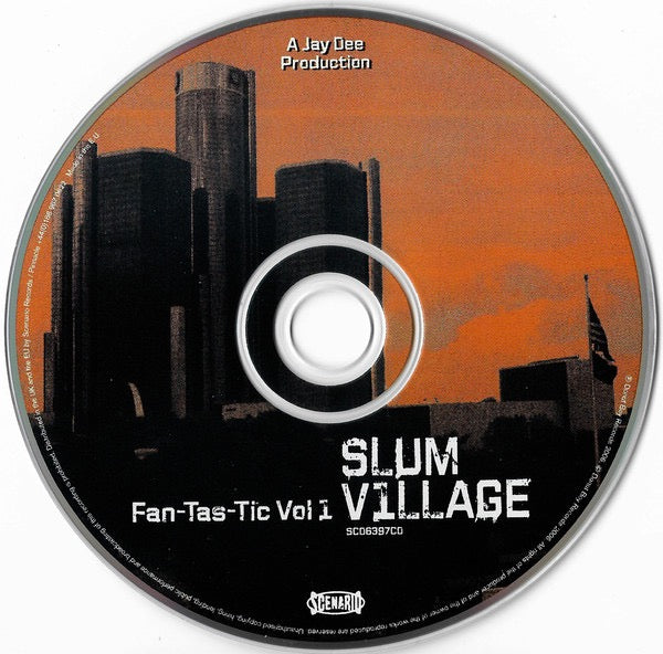Image of Label Cover of CD - VG+/VG+ - SLUM VILLAGE, Fan-Tas-Tic Vol. 1 (Donut Boy Recordings; SCD6397CD, UK 2006 Reissue, Jewel Case), , - 4216606C