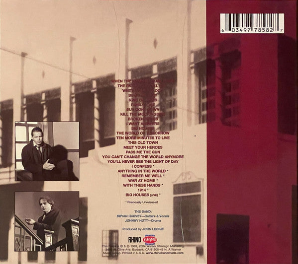 Image of Back Cover of CD - EX/EX - HOUSE OF FREAKS, Tantilla (Rhino Handmade; RHM2 7858, US 2004, Digipak, Booklet), , - 4236247E