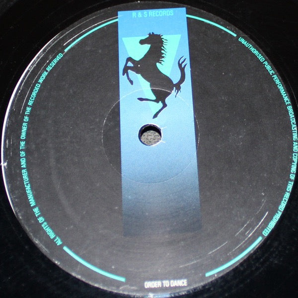 Image of Back Cover of 12" - /G+ - DAVE ANGEL, 3rd Voyage (R & S Records; RS 93015, Belgium 1993, Plain Sleeve), Light scuffs and hairlines. Mild sticker damage to label., - 4216681C