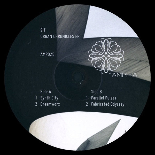 Image of Label Cover of 12" EP - VG+/EX - SIT, Urban Chronicles EP (Amphia; AMP025, Romania 2023, Picture Sleeve), , - 4216691C