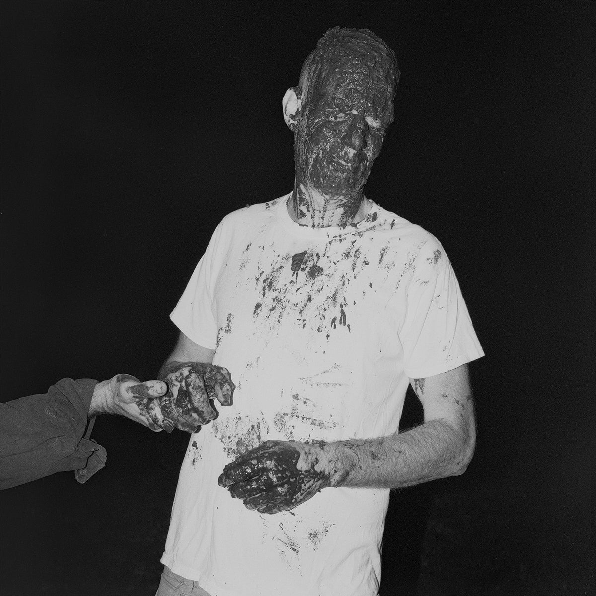 Image of Front Cover of 12" - NEW/NEW - DEAFHEAVEN / BOSSE-DE-NAGE, Split (2026 Mix) (The Flenser; FR169LP, UK 2026 Reissue, Black Vinyl with New Artwork), , Newly remixed and remastered edition of the 2012 split between Bay Area bands Deafheaven and Bosse-de-Nage, featuring Deafheaven’s cover of Mogwai’s ‘Punk Rock / Cody’ and Bosse-de-Nage’s ‘A Mimesis of Purpose’, with new artwork by Dylan Hausthor. - 9419612C