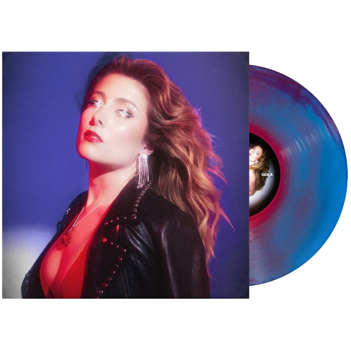 Image of Front Cover of LP - NEW/NEW - DIAMANTE, SUPERNOVA (Sumerian Records; SUM4165, UK 2027, Gatefold, Ignition Vinyl (Purple, Blue & Magenta)), , DIAMANTE returns with a 14-track album blending powerhouse vocals and hard rock with themes of ambition, heartbreak, resilience and self-worth. - 9419640C