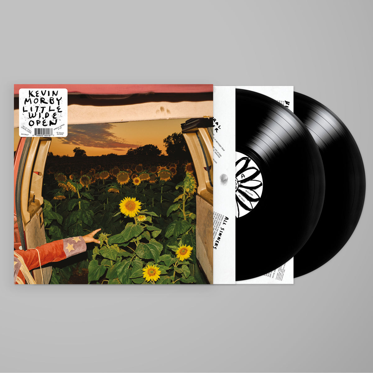 Image of Back Cover of 2xLP - NEW/NEW - KEVIN MORBY, Little Wide Open (Dead Oceans; DOC391LP-C4, UK 2026, Black ReVINYL Edition), , Kevin Morby’s eighth studio album, produced by Aaron Dessner at Long Pond Studio, reflects on his Midwestern roots with contributions from Amelia Meath, Justin Vernon, Lucinda Williams and others. - 9419643C