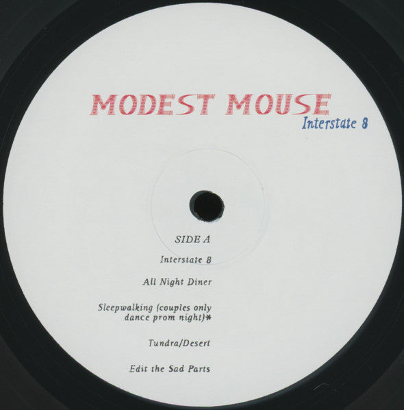 Image of Label Cover of LP - EX/EX - MODEST MOUSE, Interstate 8 (Glacial Pace; GPLP008, US 2015 Reissue, 180 Gram Vinyl), , - 4346082S