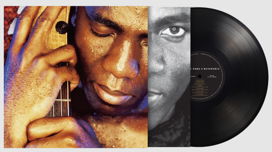 Image of Front Cover of LP - NEW/NEW - RICHARD BONA, Reverence (Music On Vinyl; MOVLP1754B, UK 2027, Insert, 180g Black Audiophile Vinyl), , Vinyl reissue of the Cameroonian bassist’s second studio album, originally released in 2001, blending jazz with African rhythms, funk and pop; features guitarist Pat Metheny. - 9419906C