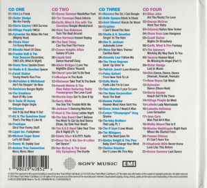Image of Back Cover of 4xCD - EX/EX - VARIOUS, Now That's What I Call An Era Disco 1973 > 1980 (Sony Music; CDXNNNOW162, UK 2025, Book Sleeve), , - 4336096E