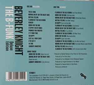 Image of Back Cover of 2xCD - VG/EX - BEVERLEY KNIGHT, The B-Funk - Deluxe Edition (90/9; NTND011, UK 2026, Triple Digipak), Sticker Residue on Sleeve, - 4336092E