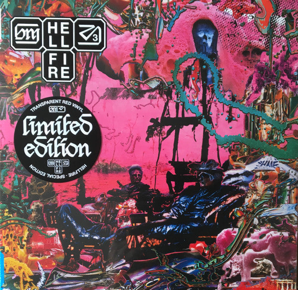 Image of Front Cover of LP - VG+/VG+ - BLACK MIDI, Hellfire (Rough Trade; RT00321LPE, UK & Europe 2022, Limited Edition, Special Edition, Red Transparent), , - 4346244S