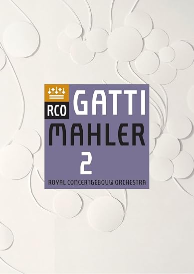 Image of Front Cover of DVD - M/M - DANIELE GATTI, Mahler: Symphony No. 2 (RCO Live; RCO 17109, Europe ), SEALED, - 4336166E