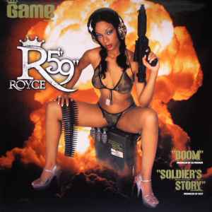 Image of Front Cover of 12" - G+/VG - ROYCE DA 5'9", Boom / Soldier's Story (Game Recordings; GAM 2009-1, US 2000), Lots of marks. Plays perfectly. Fair wear to sleeve with creasing & ringwear., - 4326284E