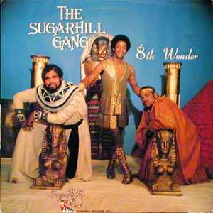 Image of Front Cover of LP - VG/VG+ - THE SUGARHILL GANG, 8th Wonder (Sugar Hill Records; SH 2000, Italy 1982), Ringwear on sleeve., - 4326380E