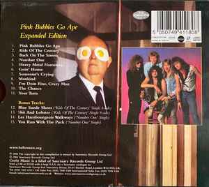 Image of Back Cover of CD - VG+/VG - HELLOWEEN, Pink Bubbles Go Ape (Castle Music; CMQCD1180, Europe 2006 Reissue, Slipcase, Booklet), , - 4316732C