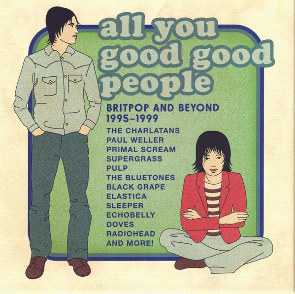 Image of Front Cover of 4xLP - M/M - VARIOUS, All You Good Good People (Britpop And Beyond 1995 - 1999) (Cherry Red; CRCD4BOX205, UK 2026, Box Set, Booklet), , - 4336284E